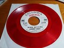 Johnny Cash Ring Of Fire Red Vinyl 1963 WKMC White Label Promo folsom prison