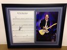 Keith Richards Hand Signed Songsheet