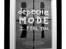 DEPECHE MODE+I Feel You+POSTER+AD+RARE+ORIGINAL+1993+FRAMED+EXPRESS GLOBAL SHIP