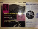 Mendelssohn in Scotland Maag Decca SXL 2246 WBGr ED1 UK NM-