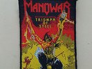 Manowar - Triumph Of Steel / Patch / Aufnäher / Iron Maiden / rar