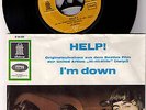 Beatles HELP Ex-Libris Schweiz gelbes Label # O 923 023 selten von 1965