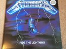 Metallica Ride The Lightning LIMITED EDITION DOUBLE LP