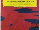 Karlheinz Stockhausen - Electronic Music LP - Deutsche Grammophon Germany NM