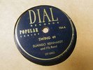 DJANGO REINHARDT Dial 754 JAZZ 78 rpm MINT