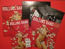 ROLLINS BAND NICE VINYL 2 LP + PROMO SELL SHEET + FLAT BLACK FLAG US Shipping