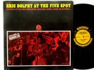 ERIC DOLPHY LP At The Five Spot V2 PRESTIGE Rec MONO PR-7294 Hear BOOKER LITTLE