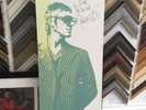 Paul Weller Signed Canvas Autograph With Proof Photo