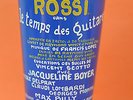 verre TINO ROSSI Le temps des guitares Francis Lopez 1963 V. Scotto - rare glass