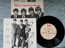 ANOTHER BEATLES CHRISTMAS RECORDS FAN CLUB ONLY FLEXI DISC + INSERT LYN 757