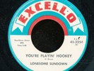 45bs- R&B-EXCELLO 2254-Lonesome Sundown