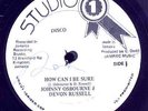JOHNNY OSBOURNE & DEVON RUSSELL - How Can I Be Sure - Studio One 12