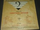 Yirmiyahu Metzger Songs Recital Baruh Jancik Schubert / Schumann / Loewe Etc lp