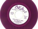 Artistics - This Heart Of Mine - Rare Original Okeh Records Purple Demo