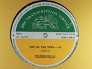 BBC 141 Transcription Disc Top The Pops PROCOL HARUM JEFF BECK BEATLES KENNY BAL