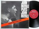 JOHN MAYALL LP Plays John Mayall VG++ Blues ROCK Mono UK ORIGINAL 1965 sm459