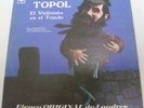 TOPOL - Fiddler On The Roof LP Original Sound Track Rare Argentina press jewish