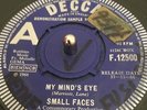 SMALL FACES - MY MINDS EYE - UK DECCA DEMO 45 RPM - MOD 1960'S BEAT