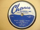 GREAT ROCKING RnB BIG BERTHA HENDERSON - ROCK, DADDY, ROCK - CHANCE LABEL MINT-