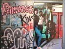 RAMONES AUTOGRAPHED LP Subterranean Jungle:Joey, Dee Dee, Johnny & Richie, MINT-