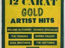 studio 1 LP : VARIOUS-12 carat gold   (hear)   silk screen cover