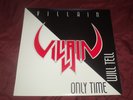 VILLAIN-Only Time Will Tell LP RARE 1986 PRIVATE METAL ORIG