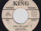 Junior McCants 45pm King 6076 PROMO Boy Needs A Girl/Help My Love NORTHERN SOUL