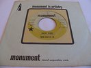 FRED CARTER, JR. - HAPPY TEARS / LONELY THAT'S ME - MONUMENT DJ