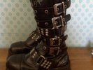 Cradle of Filth, Demonia Basvage boots worn by Dani Filth size 8