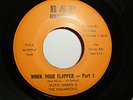 70s 45rpm Funk JACKIE HARRIS & the CHAMPIONS Work Your Flapper Pt 1 & 2