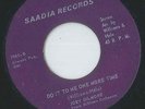 Joey Gilmore-Do It To Me One More Time/Somebody Done Took My Baby SAADIA Soul 45