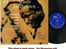 Clifford Brown, Study in Brown, EMARCY MG-36037  BLUE BACK  BB Drummer Label