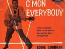 RARE EDDIE COCHRAN EP  C'MON EVERYBODY  NICE PLAYABLE COPY