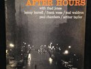 Thad Jones-After Hours-Prestige 7118-NYC LABEL KENNY BURRELL MAL WALDRON DG RVG