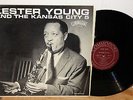 LESTER YOUNG with The Kansas City Five LP Commodore FL 30,014, and 5, EX/EX