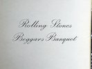 THE ROLLING STONES LP  'BEGGARS BANQUET'  (DECCA) 3A/4A UNBOXED MONO LK 4955