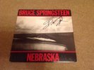 BRUCE SPRINGSTEEN  -  NEBRASKA   - SIGNED LP SLEEVE   -  AUTHENTIC UACC