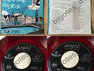 LINE RENAUD Sous tes toits de Paris JAPAN RED Transparent Vinyl ANGEL HM-5071