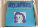MARY LOU WILLIAMS Asch Recordings Don Byas Coleman Hawkins Kenny Dorham 2 LP