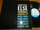 CANNONBALL ADDERLEY / MILES DAVIS / ..SOMETHIN' ELSE UK IST ISSUE BLUE NOTE 1595