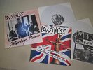 THE BUSINESS  2xVinyl LP SATURDAYS HEROES + THE TRUTH THE WHOLE TRUTH.. OI PUNK