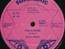 Bunny Wailer - Rise and Shine UK Solomonic 12