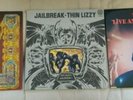3 Thin Lizzy Vinyl LPs - Johnny The Fox, Jailbreak, Live And Dangerous