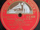 Busch SQ. Beethoven (Quartet op. 18.1). HMV DB 9029-31 (3). NM(-)