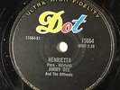 HEAR 1957 Rockabilly 78 JIMMY DEE Henrietta / Don't Cry DOT 15664 ships from US