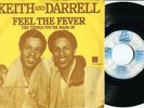 KEITH & DARRELL - Feel The Fever 45 1979 Motown SOUL FUNK VERY RARE '79 DUTCH PS