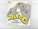 EDDY MITCHELL: SOLO COPERTINA DEL DISCO ALICE ITALY BARCLAY BN 7029