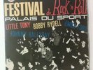45 EP FESTIVAL DU ROCK'N ROLL PALAIS DU SPORT JOHNNY HALLYDAY LITTLE TONY ITALY