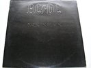 AC/DC 'BACK IN BLACK' 1980 STEREO LP EX/VG