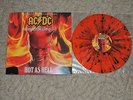 AC/DC - HOT AS HELL , BROADCASTING LIVE 1977-79 Splatter Vinyl